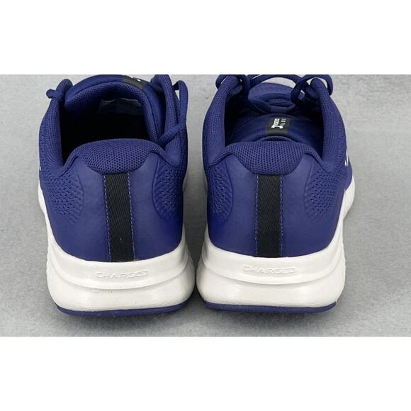 Men’s 10 Under Armour Charged Impulse 3 Athletic Running Shoes Blue White main image 3